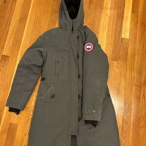 Canada Goose Charcoal Parka with Arctic Patch